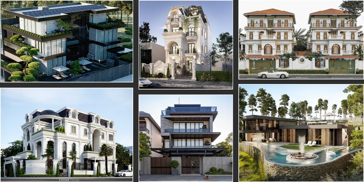 Các Mẫu Thiết Kế Villa Đẹp Sang Trọng Bậc Nhất 2026