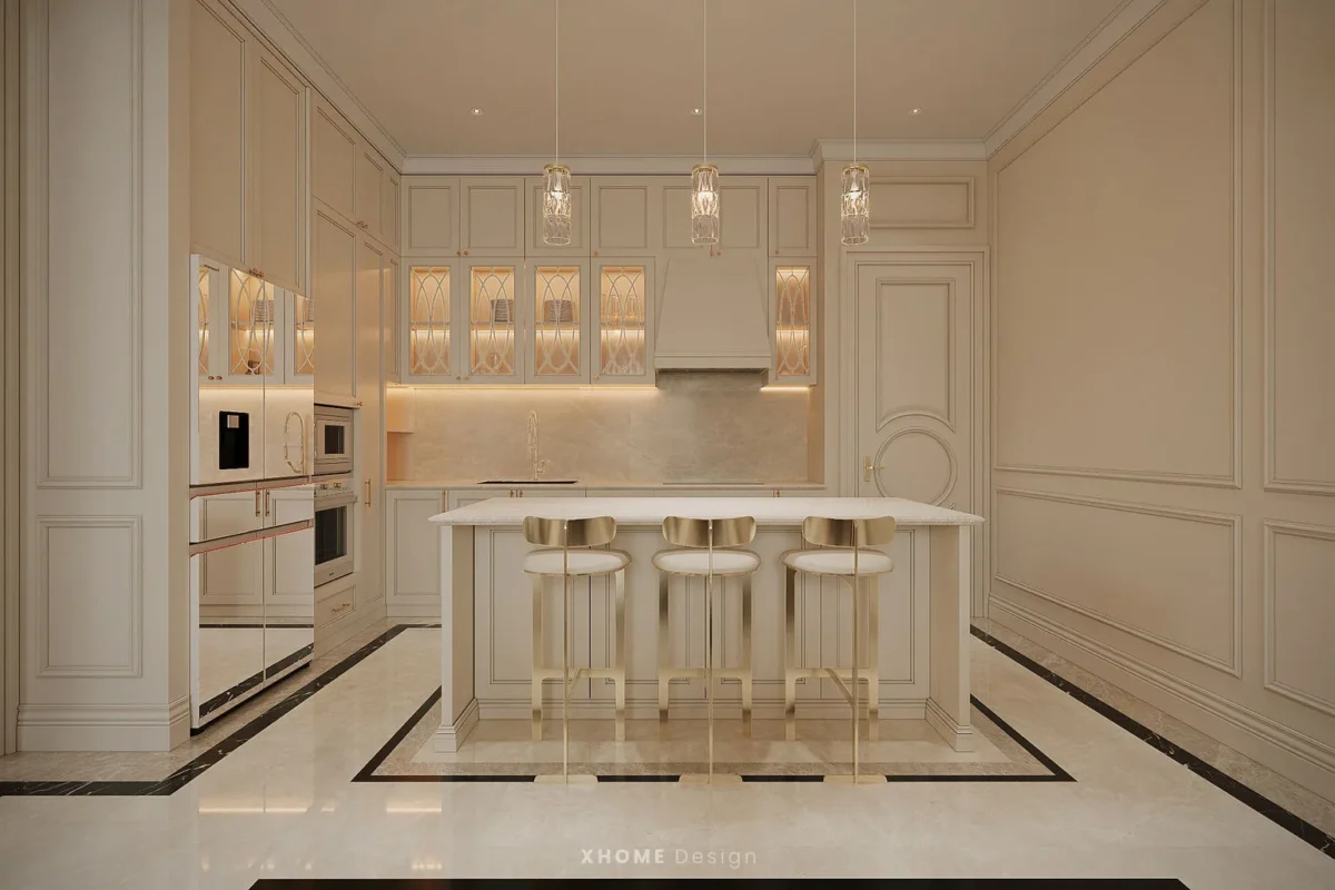 Thiết Kế Nội Thất Biệt Thự Kiều Vy Villa 2 Tầng Tân Cổ Điển - noi-that-kieu-vy-villa-8